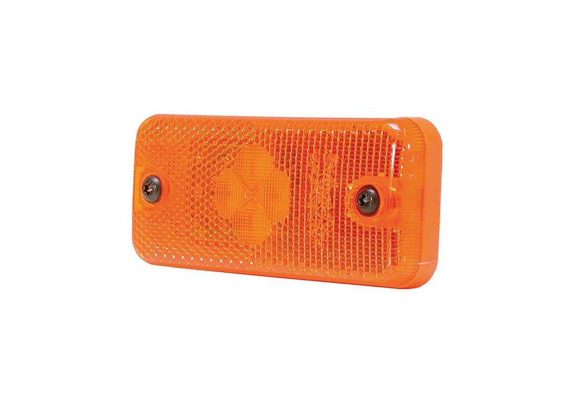 Side marker lamp LED 24V amber Volvo Trucks